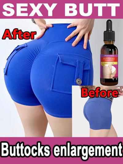 Buttock Enlargement Oil - Firming Essential, Hip Growth, Lift Up, Big Butt Enhancer - 30ml