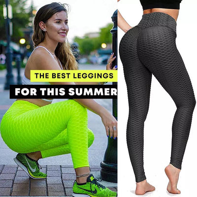 Push Up Leggings Women's Fashion Sport Fitness High Waist Leggins Sexy Butt Lifting Scrunch Workout Gym Tights Pants
