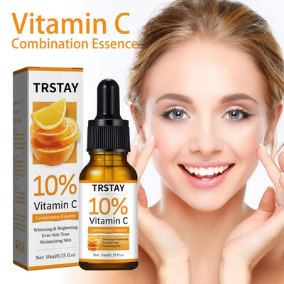 Face Whitening Serum with Vitamin C, Hyaluronic Acid & Dark Spot Remover - Korean Skincare - 10ml, 20ml, 30ml, 50ml