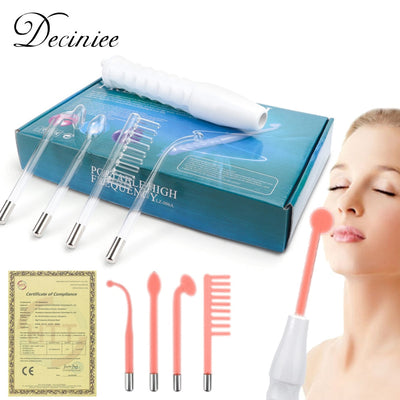 High Frequency Wand for Skin Tightening, Acne & Wrinkle Removal - Beauty Therapy, Puffy Eyes Care