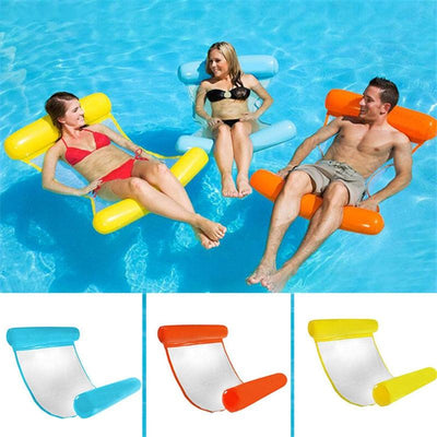 Foldable PVC Summer Inflatable Floating Lounger Chair