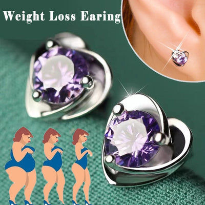 Therapy Weight Loss Earrings Energy Slimming Stud Earrings for Women Arthritis Pain Relieving Fat Burning Slimming Product