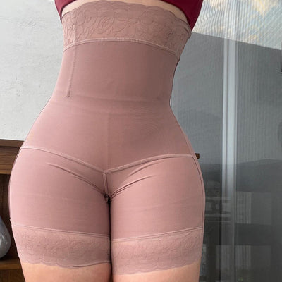 Slimming Butt Lifter Control Panty Underwear Shorts Slimming Body Shaper Shapewear Pink