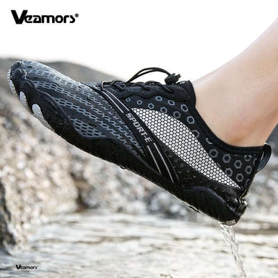 2022 New Men Aqua Shoes Quick Dry Beach Shoes Women Breathable Sneakers Barefoot Upstream Water Footwear Swimming Hiking Sport