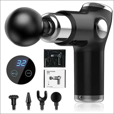 32/6 speed electric massage gun - slimming body neck back foot leg shoulder massager