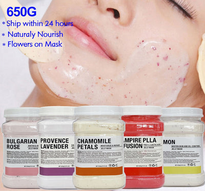 650g Jelly Face Mask for Glowing Skin, Moisturizing, and Anti-Aging