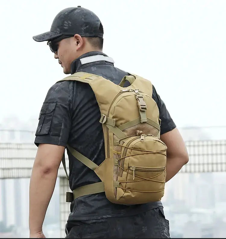 15l molle tactical backpack - army xa568 - outdoor sports bag