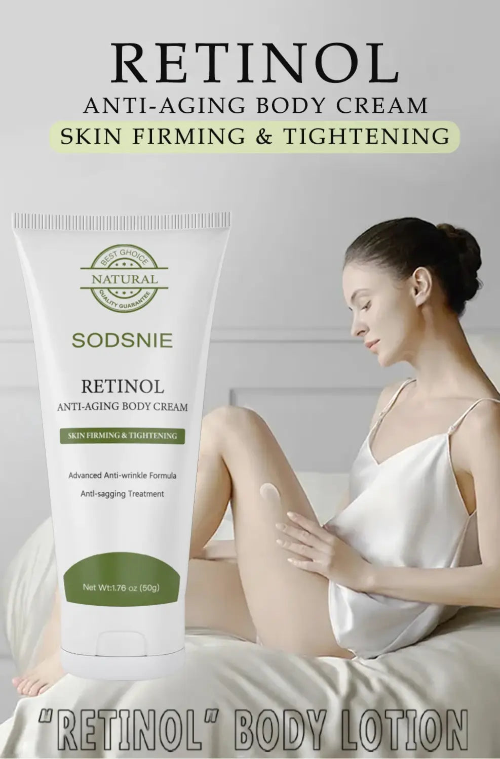 Retinol anti-aging body cream body care anti-wrinkle anti-cellulite anti-sagging moisturizing