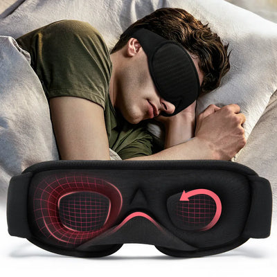 3D Sleeping Mask Block Out Light Sleep Mask For Eyes