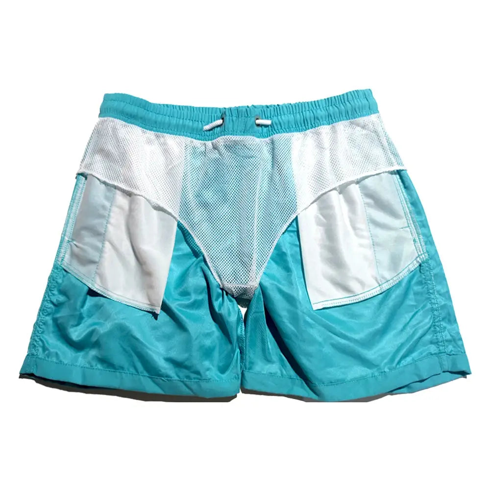 Swim trunks for men - quick dry board shorts with pockets for surfing and beach