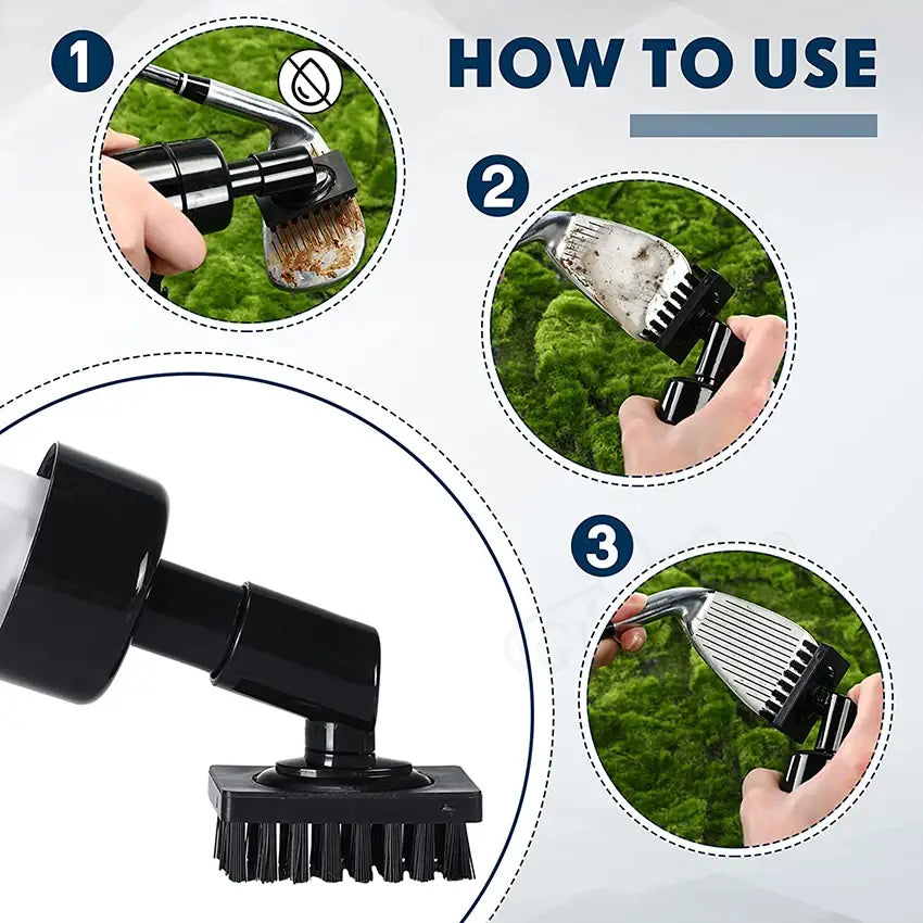 1pc golf club cleaner groove tube - leakproof golf cleaning tool