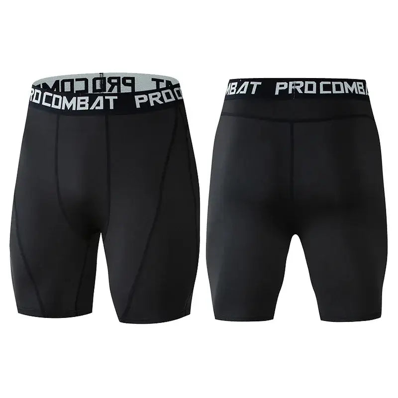 Sports fitness pants men’s basketball shorts workout tights gym running training bottoming shorts