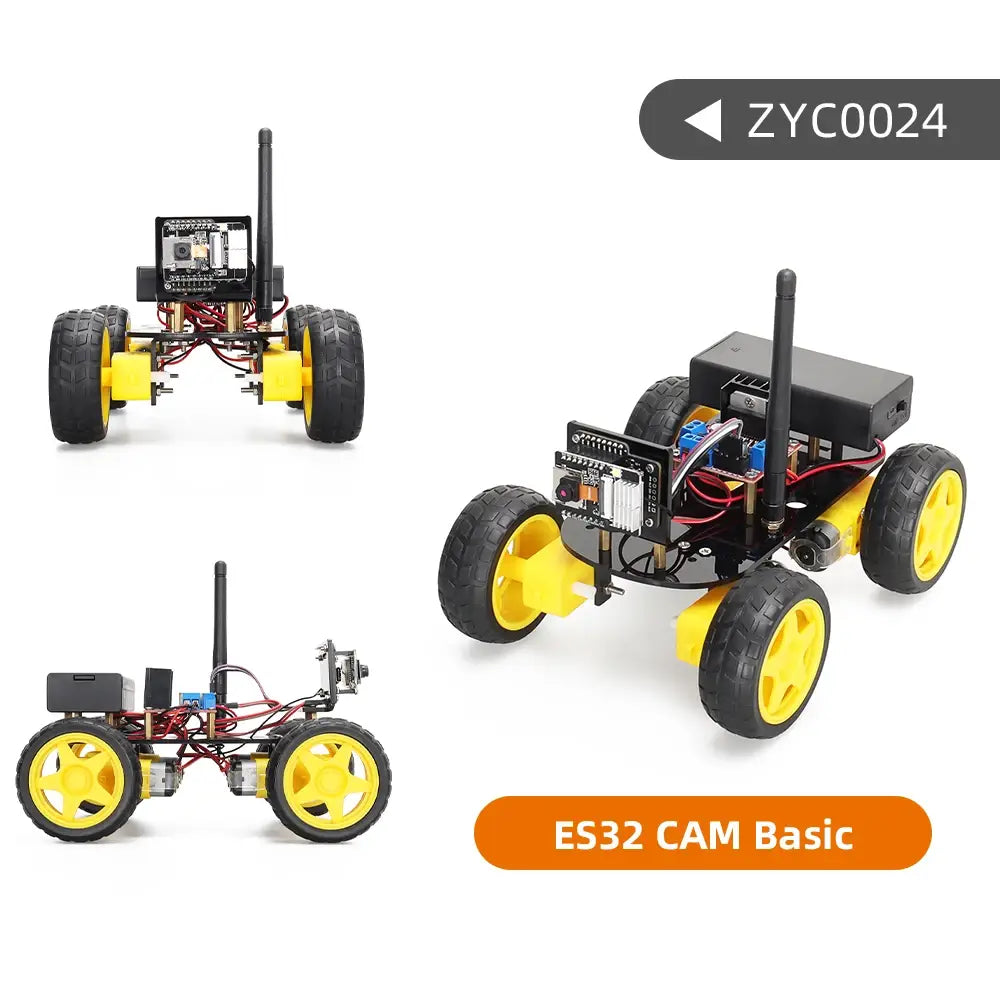 Automation robot car kits for arduino programming esp32 cam solar tracking and charging set diy