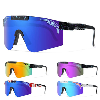 Pit Viper Cycling Glasses UV400 Bicycle Sunglasses - Sport Goggles for Men and Women