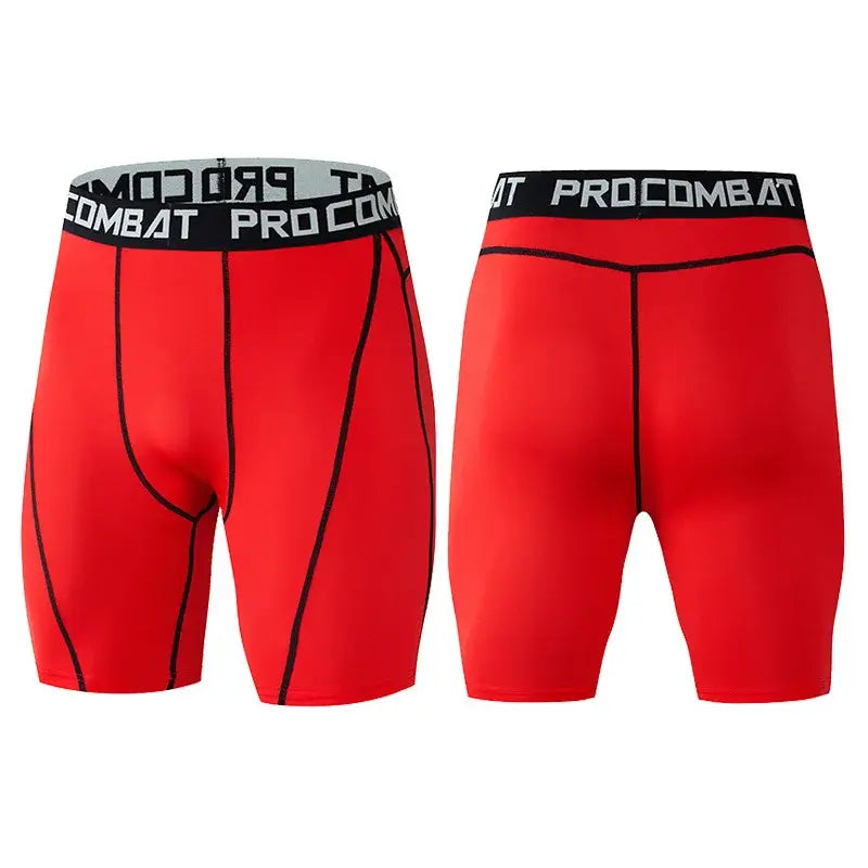 Sports fitness pants men’s basketball shorts workout tights gym running training bottoming shorts