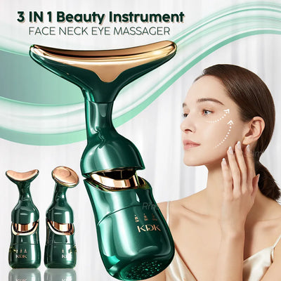 3-in-1 Facial Lifting Device with EMS Massage – Anti-Aging Face Massager