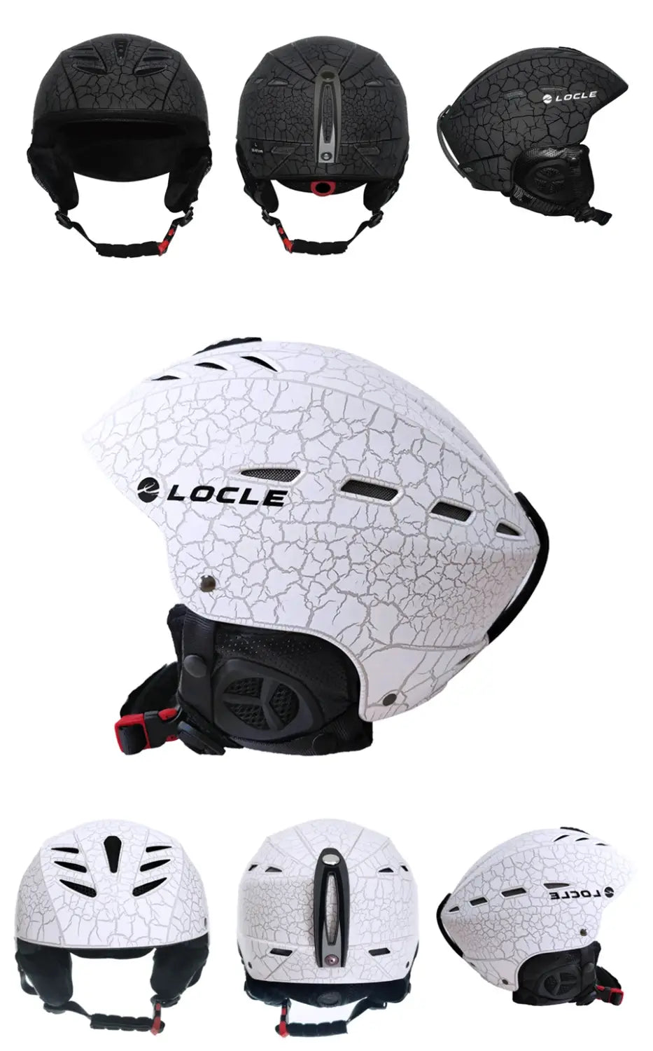 Locle professional skiing helmet men women children ski helmet snow skating snowboard snowmobile