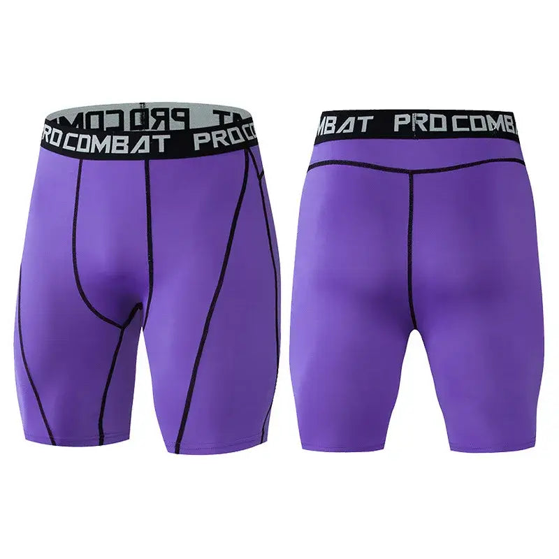 Sports fitness pants men’s basketball shorts workout tights gym running training bottoming shorts