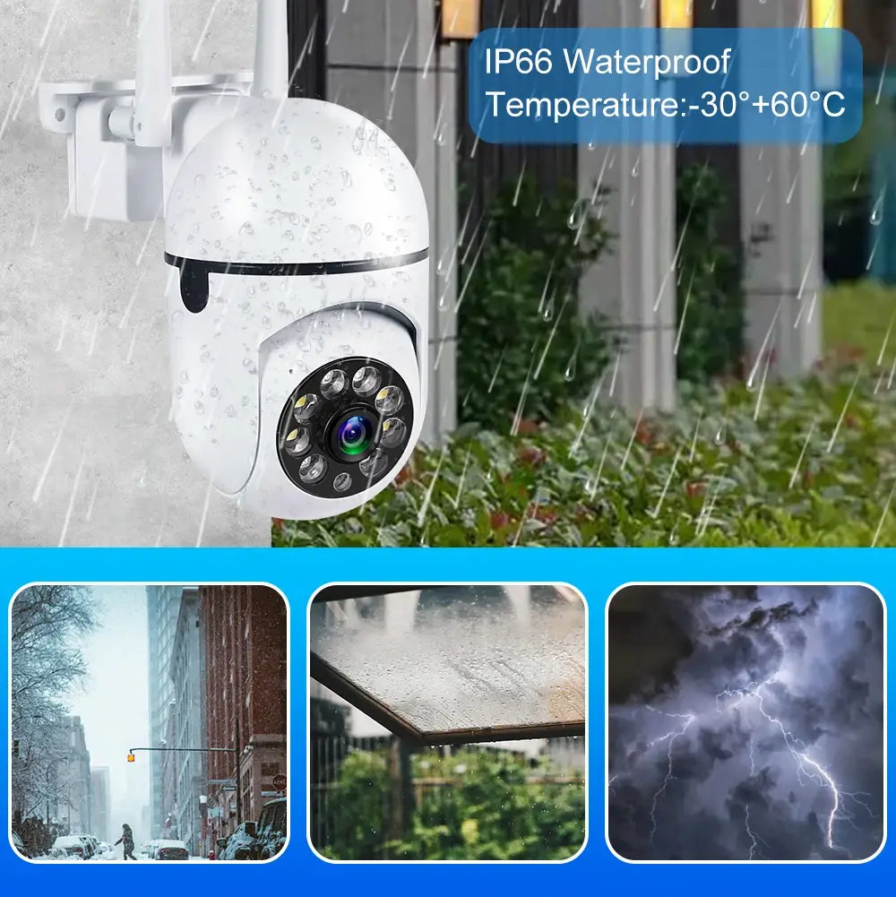 Outdoor 3mp surveillance camera cctv ip wifi camera waterproof external security protection