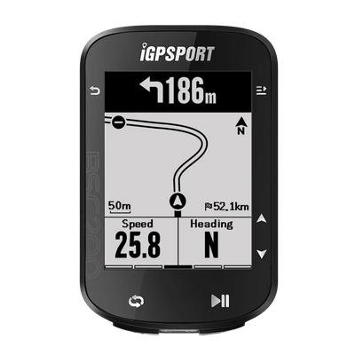 IGPSPORT BSC200 GPS Bicycle Computer - Wireless Speedometer & Route Navigation BSC200
