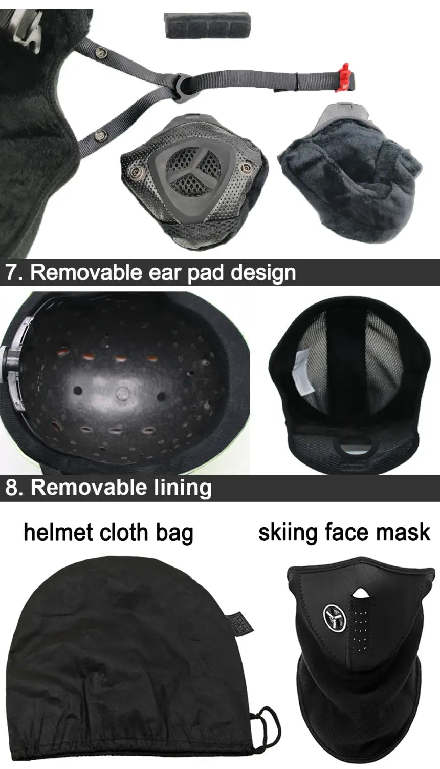 Locle professional skiing helmet men women children ski helmet snow skating snowboard snowmobile