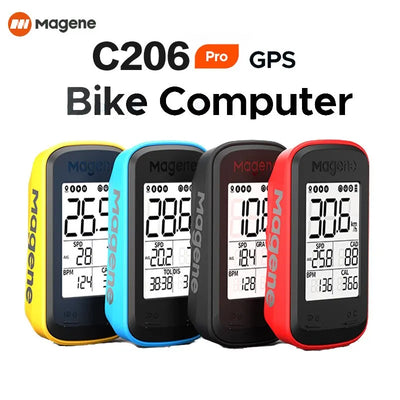 Magene C206Pro Bike Computer GPS - Wireless Waterproof Speedometer Odometer