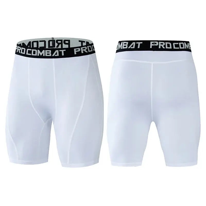 Sports fitness pants men’s basketball shorts workout tights gym running training bottoming shorts