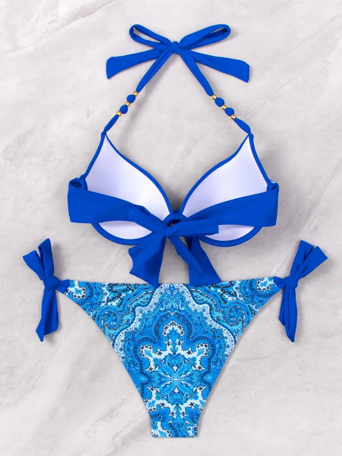 2024 print bandage bikinis - sexy push up swimsuit for women