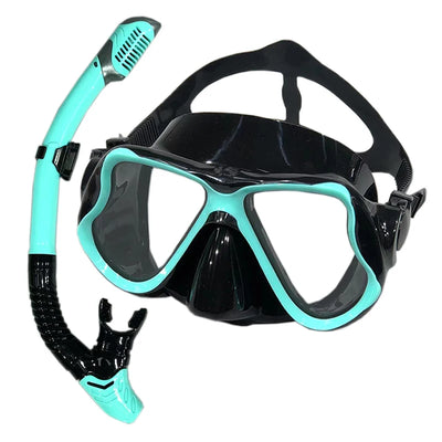 Scuba Snorkel Diving Mask - Professional Snorkeling Goggles for Adults - Tempered Glass Lens - Water Sports Equipment
