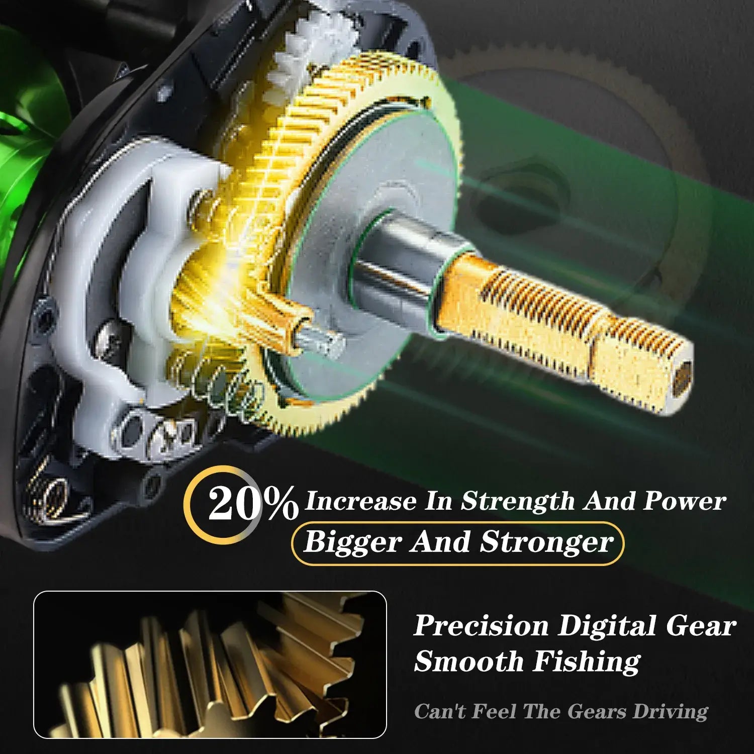 Sougayilang carbon fiber baitcasting fishing rod kit for freshwater bass fishing