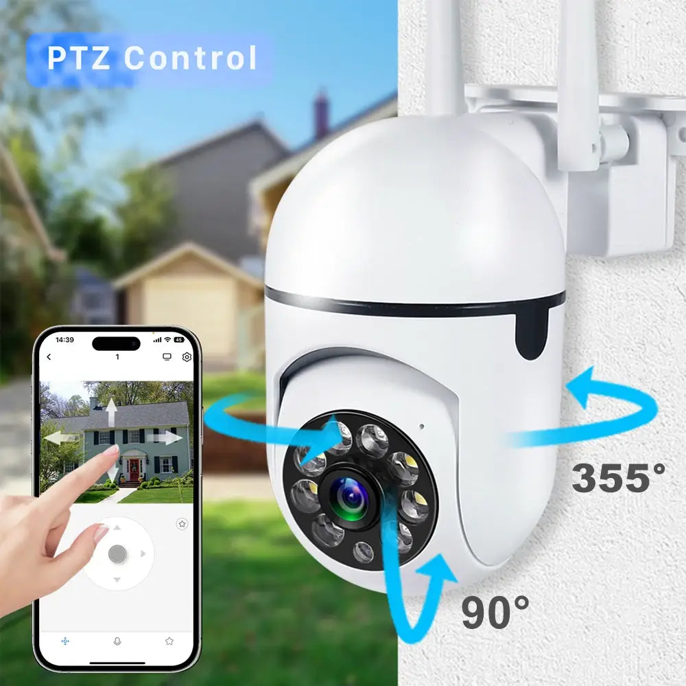 Outdoor 3mp surveillance camera cctv ip wifi camera waterproof external security protection