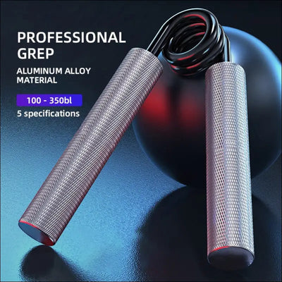 Grip strength trainer 100-300lbs 1pc fitness metal hand gripper non-slip forearm muscle exerciser