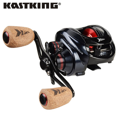 KastKing Spartacus /Spartacus Plus Baitcasting Reel Dual Brake System Reel 8KG Max Drag 11+1 BBs 6.3:1 High Speed Fishing Reel
