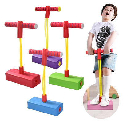 Foam Pogo Jumper for Kids - Indoor/Outdoor Fun Fitness Equipment - Improve Bounce - Sensory Toy for Boys and Girls