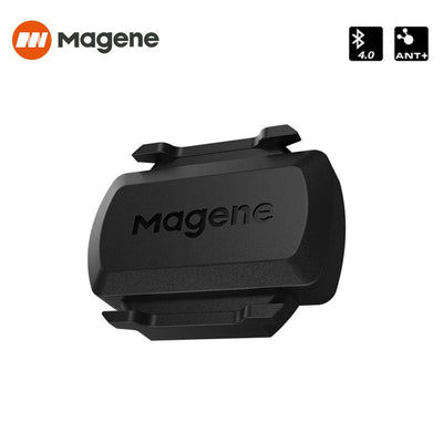 Magene Cadence Sensor Speed S3+ Speedometer ANT+ Bluetooth Computer Compatible with Garmin IGP Bryton Bike Computer Wireless
