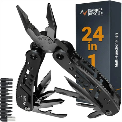 Multitool 24-in-1 multitools pliers with professional multi-tool for survival camping and hunting