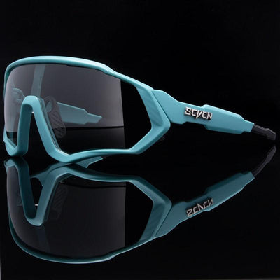 New Style Photochromic Cycling Sunglasses - UV400 Polarized MTB Eyewear