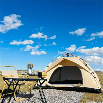 Outdoor automatic quick-opening tent automatic rainproof sunshine-proof tent fishing beach sunshine