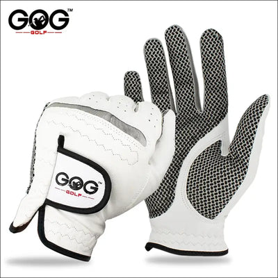 Pack 1 Pcs Golf Gloves Men&#39;s Left/Right Hand Soft Breathable Pure Sheepskin With Anti-slip Granules Golf Gloves Golf Men - Essential Sporting