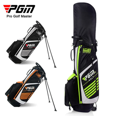PGM Golf Rack Bag Portable 14 Holes Golf Clubs Stand Bag Big Capacity Tripod Rack Bag Multi-Purpose Aviation Packages