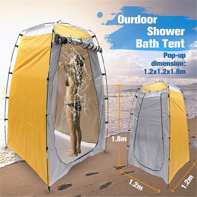 Portable Privacy Shower Toilet Camping Pop Up Tent Camouflage Anti UV function Outdoor Dressing Tent photography Tent