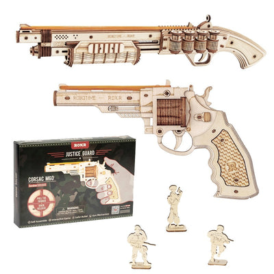 Robotime Gun Blocks Model Building Kit Toys Gift For Children Kids Boys Birthday Gift