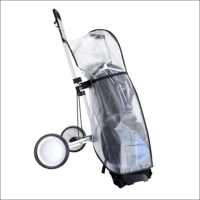 Waterproof golf bag hood rain cover shield outdoor golf pole bag cover pvc durable dustproof cover